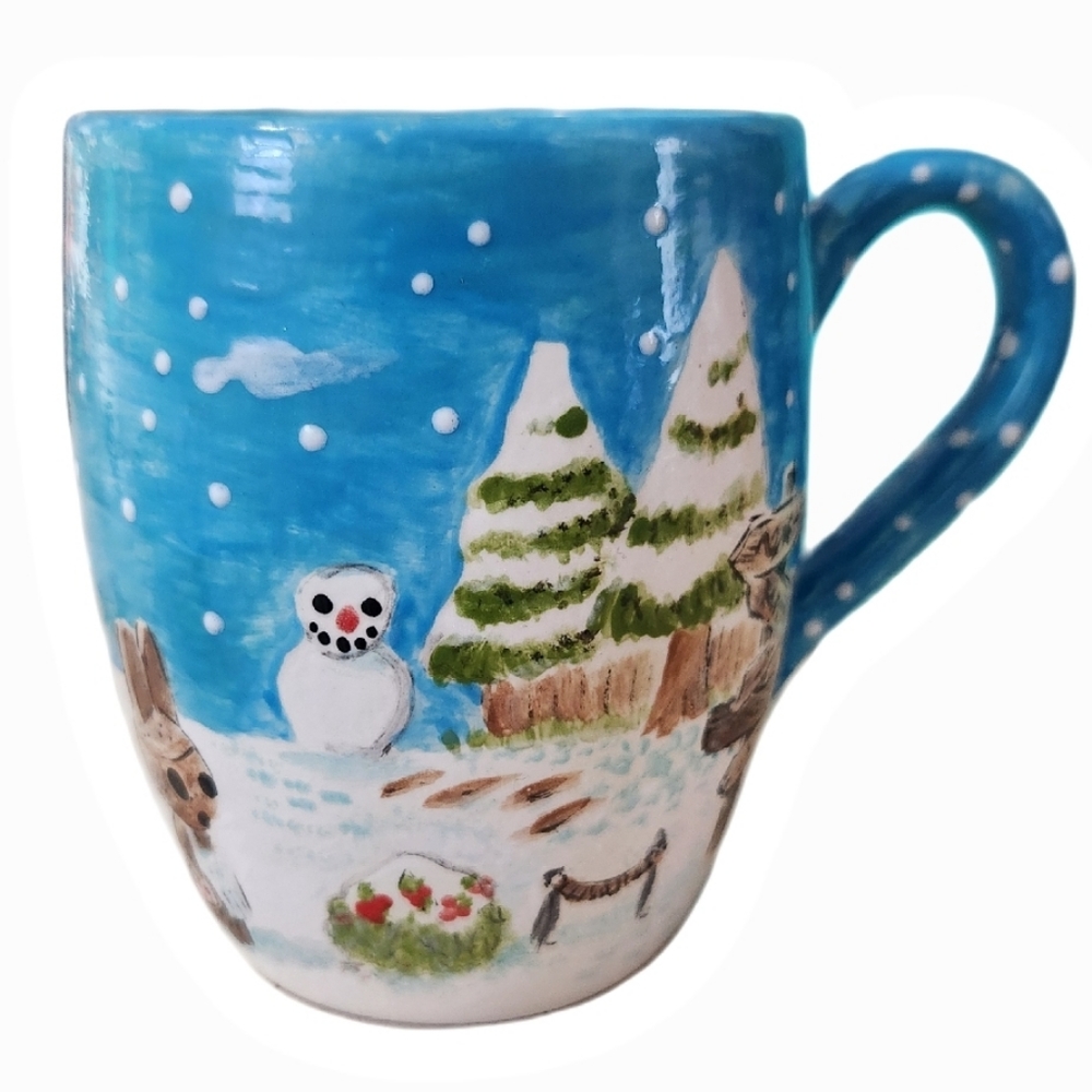 Animal Crossing ceramic coffee mug